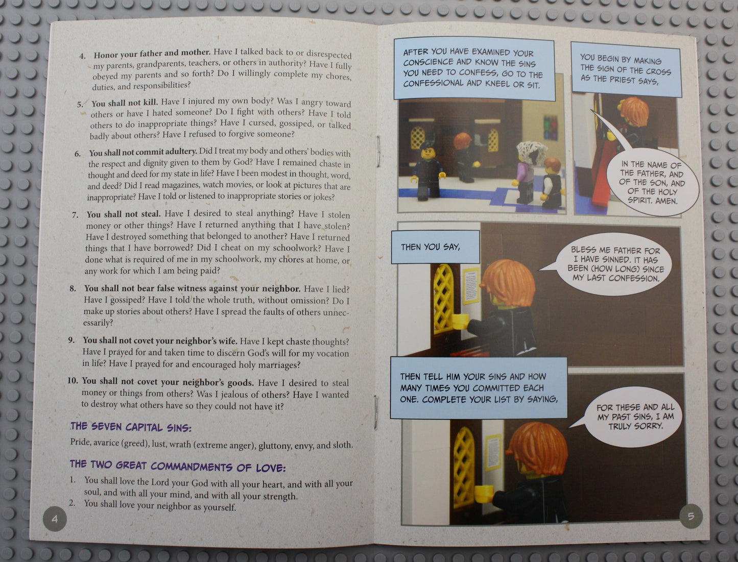A Pocket Guide to Sacramental Reconciliation- 12 page Book
