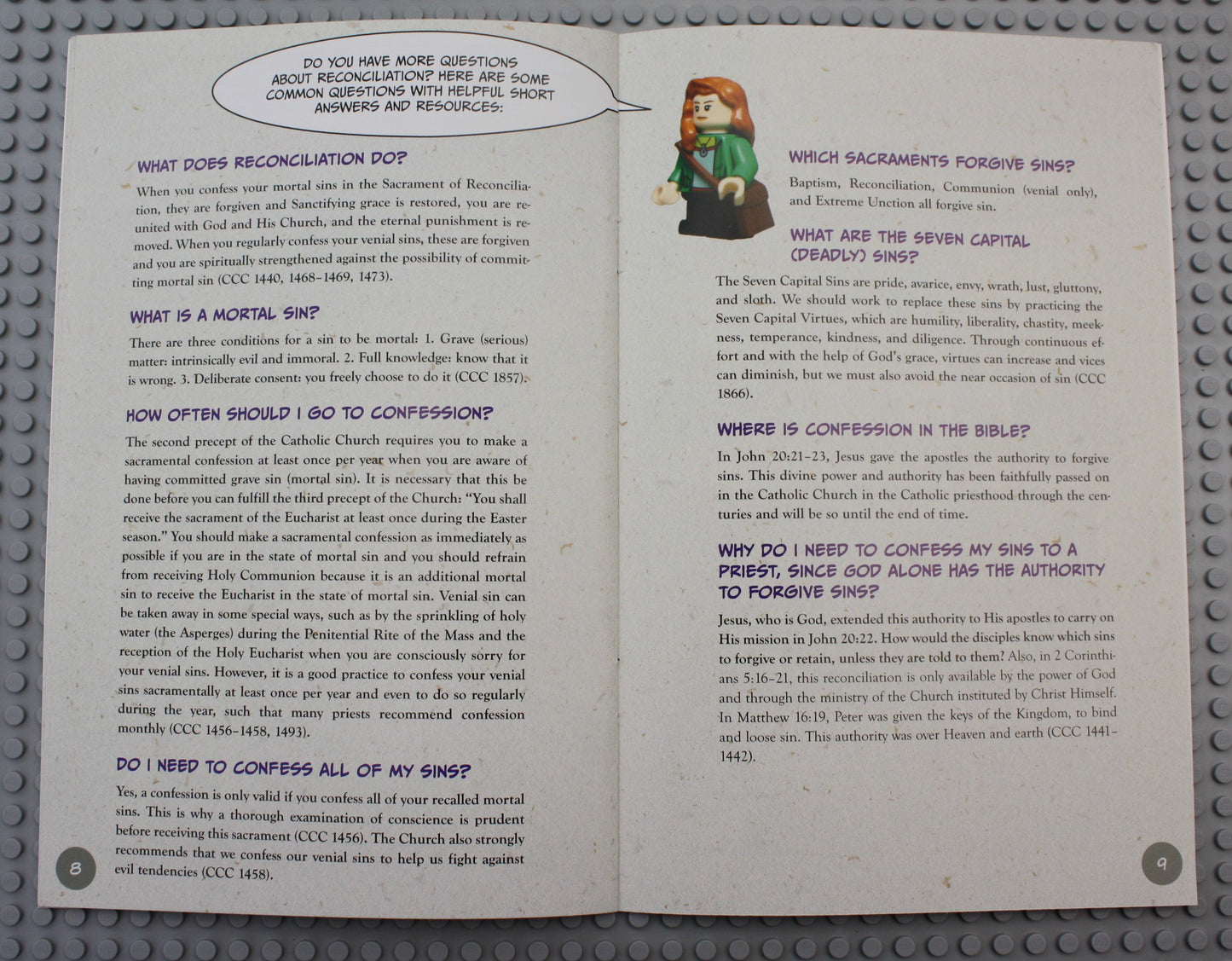 A Pocket Guide to Sacramental Reconciliation- 12 page Book