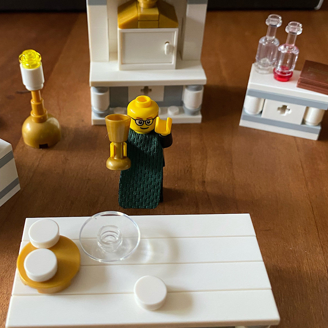 Fr. Leopold Celebrates Mass - Catholic Lego ® Set