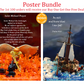 BOGO FREE - Poster Collection Set (1 of each St. Michael Prayer &  The Storm on the Sea of Galilee Posters)
